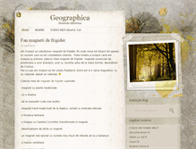 Tablet Screenshot of geographica.ecosapiens.ro
