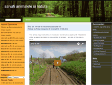 Tablet Screenshot of animalesalvate.ecosapiens.ro