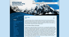 Desktop Screenshot of margineangeorgiana.ecosapiens.ro